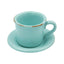 Espressocup W Saucer - 05/Acquamarina