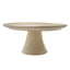Footed Pie/Cake Plate - 01/Crema