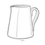 Jug Conic - 02/Ocra