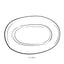 Teller 41x28 - 01/Crema