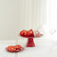 Footed Pie/Cake Plate - 11/Rosso