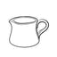 Milk Jug - 01/Crema