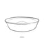 Oval Bowl - 01/Crema