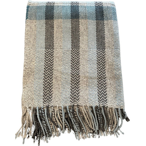 Burel Factory represented by 55° North Aurora Blanket Blanket Sarrubeco/Dusty Blue 9/1