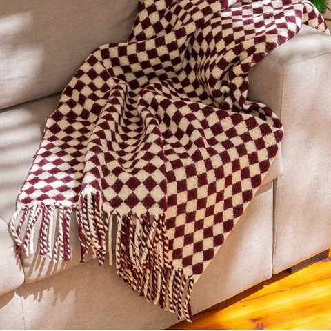 Burel Factory represented by 55° North Blanket, Azulejo Blanket Bordeaux and Pearl 63/11