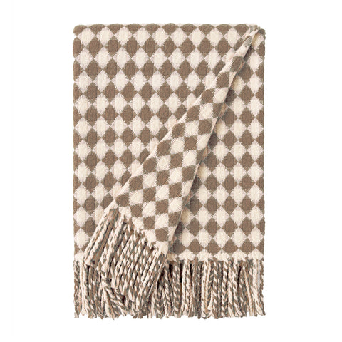 Burel Factory represented by 55° North Blanket, Azulejo Blanket Warm Grey and Pearl 67/3