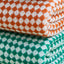 Burel Factory represented by 55° North Blanket, Azulejo mini Blanket Terracotta and Pearl 1/48