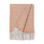 Burel Factory represented by 55° North Blanket, Azulejo mini Blanket Terracotta and Pearl 1/48