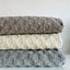 Burel Factory represented by 55° North Blanket, Pied de Coq Blanket Beige 47/2