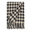 Burel Factory represented by 55° North Blanket, Pied de Coq Blanket Black and Pearl 41/18
