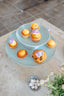 Footed Pie/Cake Plate - 05/Acquamarina