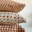 Burel Factory represented by 55° North Cushion, Vintage Cushion Cover Green, Light Grey and Melange Grey 12/12