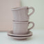 CASAgent Espressocup W Saucer - 25/Malva Cups Malva