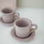 CASAgent Espressocup W Saucer - 25/Malva Cups Malva