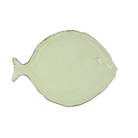 CASAgent Fish Plate Small - 01/Crema Fish Crema