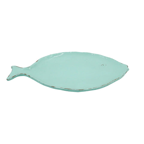 CASAgent Fish Plate Small - 05/Acquamarina Fish Acquamarina