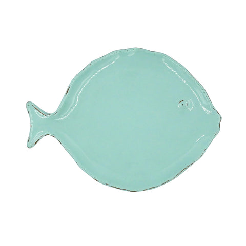 CASAgent Fish Plate Small - 05/Acquamarina Fish Acquamarina