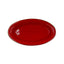 CASAgent Small Oval - 11/Rosso Platters Rosso